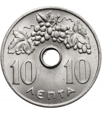 Greece, Constantine II (1964-1973). 10 Lepta 1965