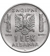 Albania, okupacja włoska. 1 Lek 1939 R, Rzym, Vittorio Emmanuel III 1939-1943