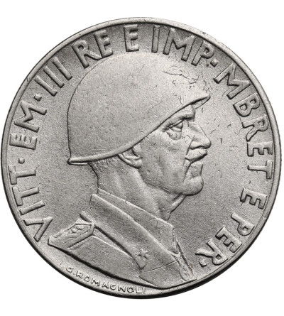 Albania, Italian Occupation WWII. 0,20 Lek 1939 R, Rome, Vittorio Emmanuel III 1939-1943