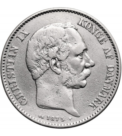 Dania, Chrystian IX (1863-1906). 2 korony 1875 CS