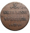Norwegia, Karol XIV Jan (1818-1844). 2 Skilling Species 1825
