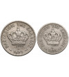 Grecja, Jerzy I (1863-1913). Zestaw 2 monet: 5 Lepta 1894 A i 10 Lepta 1895 A