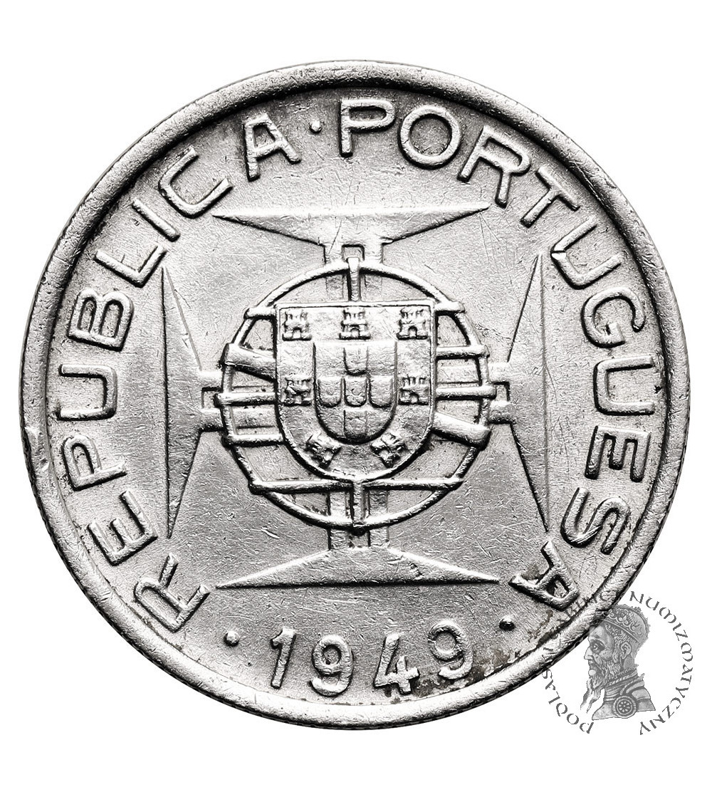 Mozambique, Colony of the Portuguese Empire (1910-1951). 5 Escudos 1949