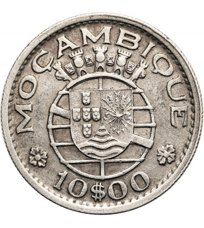 Mozambik, Zamorska prowincja Portugalii (1951–1975). 10 Escudos 1960
