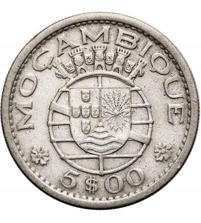 Mozambique, Overseas province of Portugal (1951-1975). 5 Escudos 1960