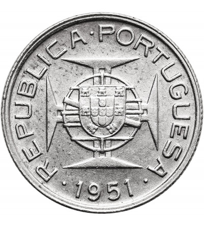 Mozambique, Overseas province of Portugal (1951-1975). 2,5 Escudos 1951