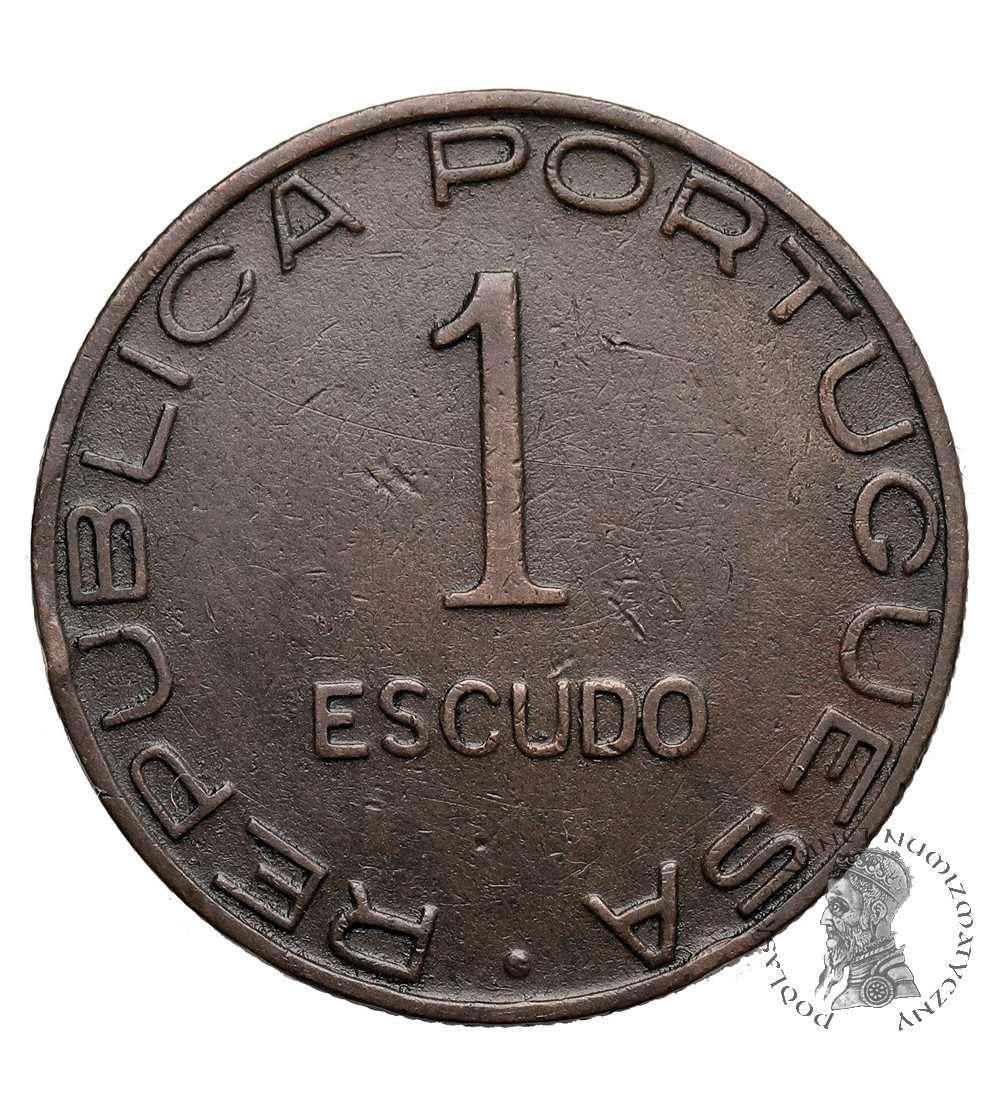 Mozambik, Kolonia Imperium Portugalskiego (1910-1951). 1 Escudo 1945
