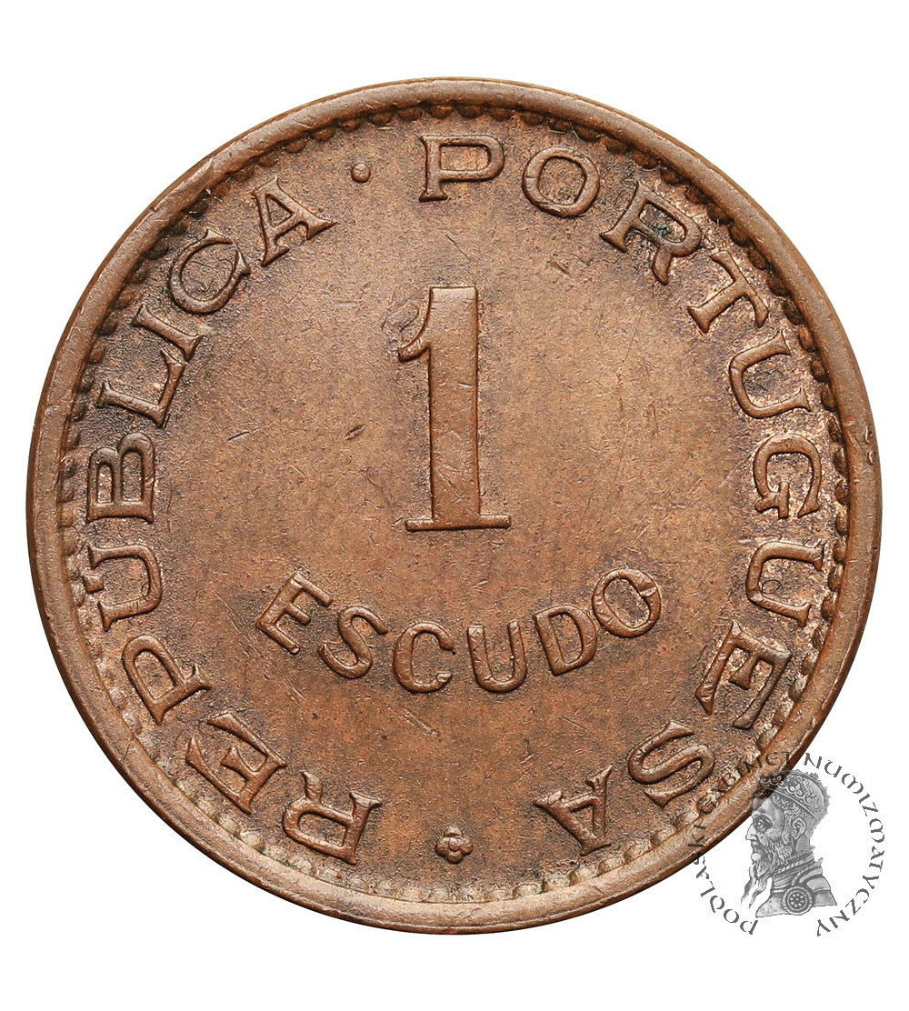 Mozambique, Overseas Province of Portugal (1951-1975). 1 Escudo 1973