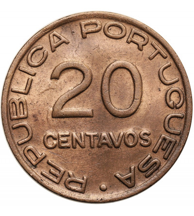 Mozambique, Overseas Province of Portugal (1951-1975). 20 Centavos 1941