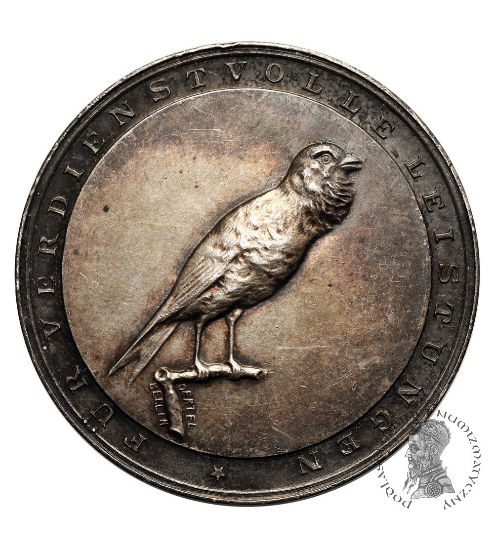 Germany, Weimar Republic. 1928 award medal “Kanarienzüchter” from the German Canary Breeders' Association