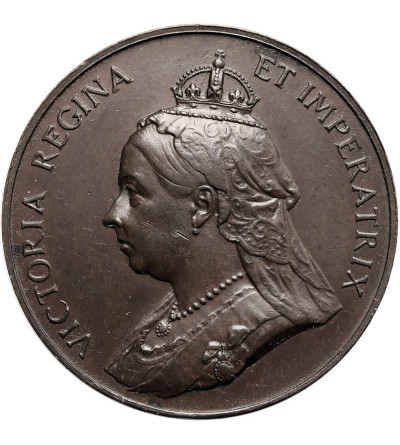 Wielka Brytania, Wiktoria (1837-1901). Medal 1897 Diamentowy Jubileusz królowej Wiktorii