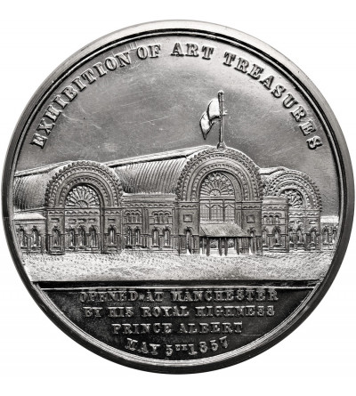 Wielka Brytania, Wiktoria (1837-1901). Medal 1857 Wystawa Skarbów Sztuki, Manchester