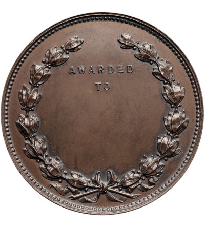 India, British Colony, Calcutta. Prize medal from the International Exhibition in Calcutta 1883-1884