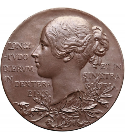 Wielka Brytania, Wiktoria (1837-1901). Medal 1897 Diamentowy Jubileusz królowej Wiktorii