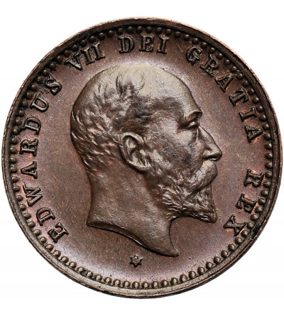 Wielka Brytania, Edward VII (1901-1910). 1/2 Farthing / żeton koronacyjny 1902, Koronacja Edwarda VII
