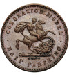 Great Britain, Edward VII (1901-1910). 1/2 Farthing / Coronation token 1902, Coronation of Edward VII