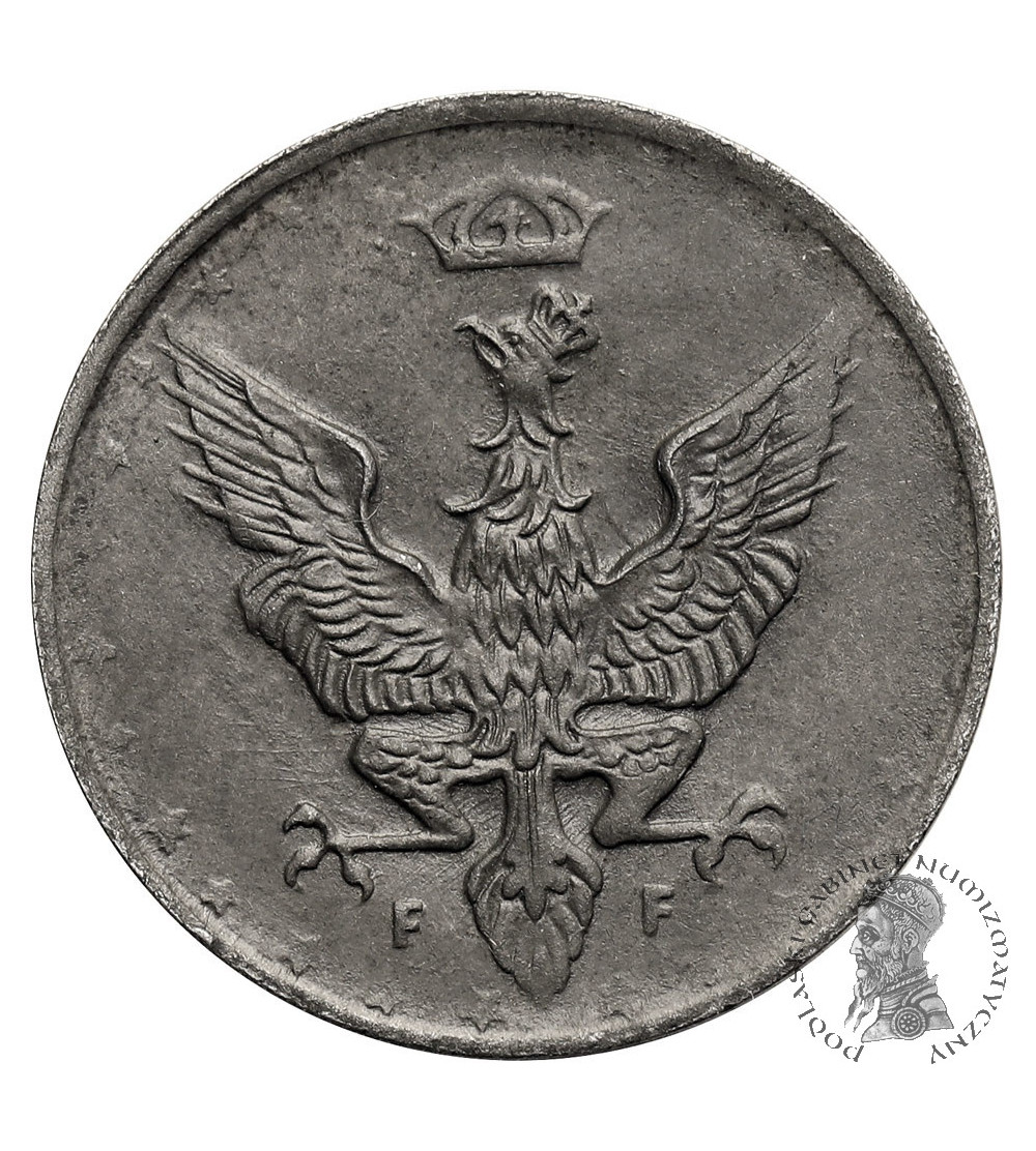 Królestwo Polskie. 20 fenigów 1917 FF, Stuttgart