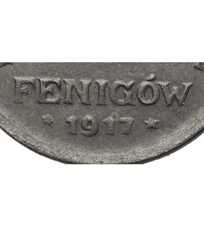 Królestwo Polskie. 20 fenigów 1917 FF, Stuttgart