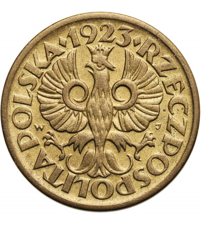 Poland. 5 Groszy 1923, Warsaw Mint - brass