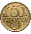 Polska. 5 groszy 1923, Warszawa - mosiądz