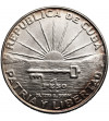 Cuba. 1 Peso 1953, 100th anniversary of the birth of José Martí, Cuban National Hero (1853-1895)