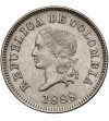 Kolumbia. 5 Centavos 1888