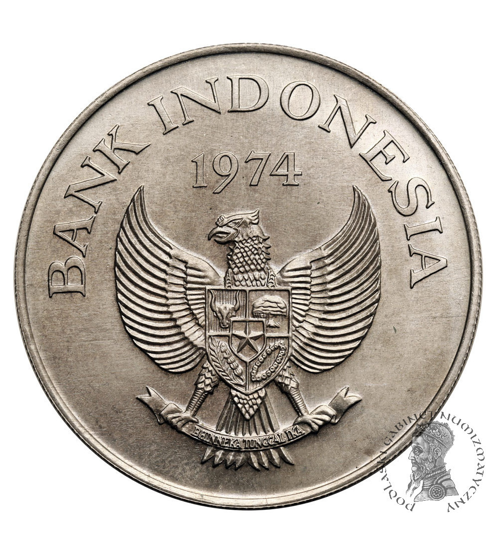 Indonesia. 5000 Rupiah 1974, Orangutan (pongo pygmaeus Pongidae), series: Conservation