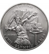 Liberia. 5 Dollars 2000, XXVII Olympic Games in Sydney - Javelin Throw