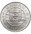 Makao. 20 Patacas 1974, most Taipa