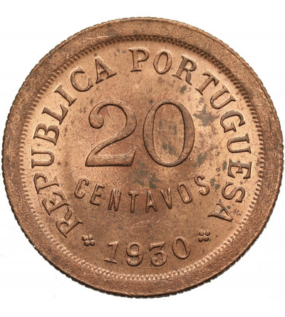 Wyspy Zielonego Przylądka. 20 Centavos 1930
