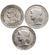 Angola. Zestaw 50 Centavos 1922, 1923, 1928 - 3 monety