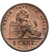 Belgia, Leopold II (1865-1909). 1 Centime 1902, DES BELGES