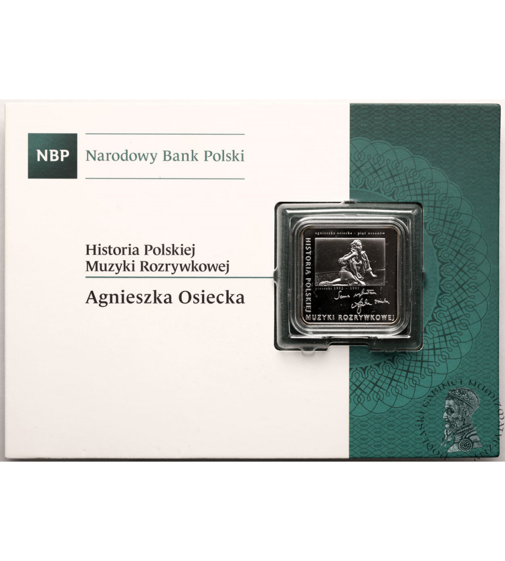 Polska. 10 złotych 2013, Agnieszka Osiecka, Historia Polskiej Muzyki Rozrywkowej