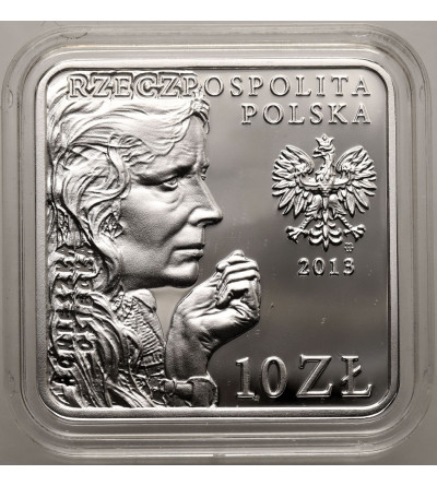 Poland. 10 Zlotych 2013, Agnieszka Osiecka, History of Polish Popular Music - Proof