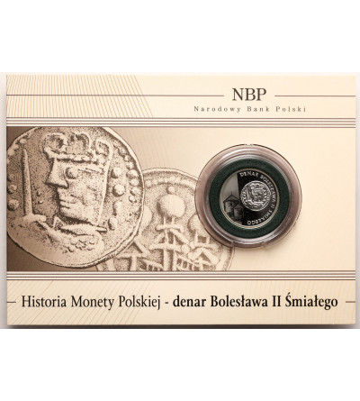 Poland. 5 Zlotych 2013, Denarius of Boleslaw II the Bold, History of Polish Coinage - Proof