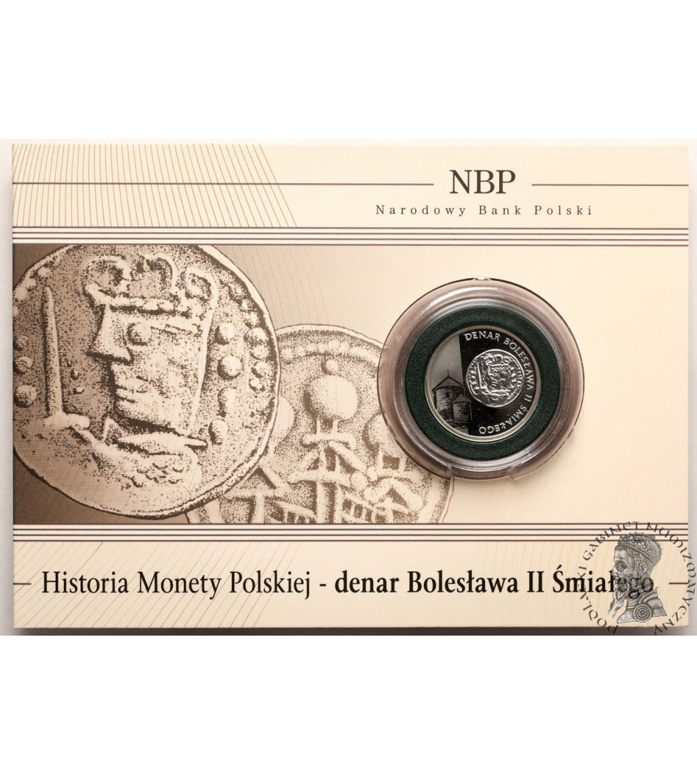 Polska. 5 złotych 2013, Denar Bolesława II Śmiałego, Historia Monety Polskiej