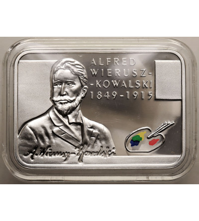 Polska. 20 złotych 2015, Alfred Wierusz-Kowalski, seria: Polscy malarze XIX i XX wieku