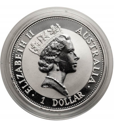Australia, Elizabeth II (1952-2022). 1 Dollar 1992, Kookaburra - 1 Oz .999