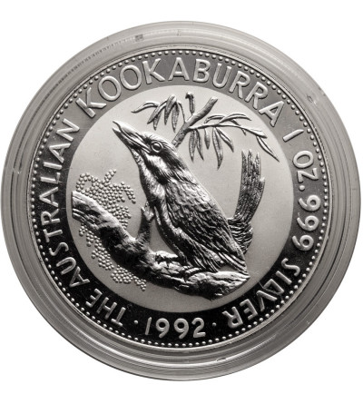 Australia, Elżbieta II (1952-2022). 1 dolar 1992, Kukabura - 1 Oz .999