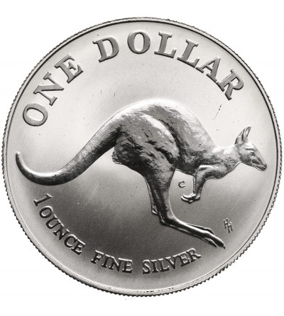 Australia, Elizabeth II (1952-2022). 1 Dollar 1993, Kangaroo - 1 Oz .999