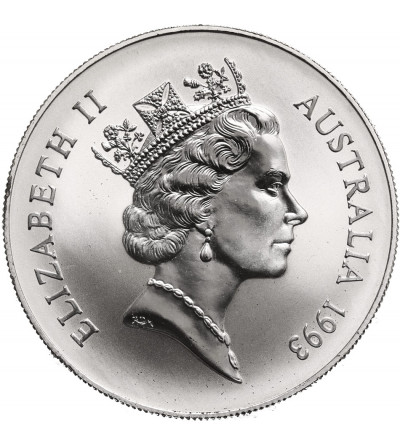 Australia, Elżbieta II (1952-2022). 1 dolar 1993, Kangur - 1 Oz .999