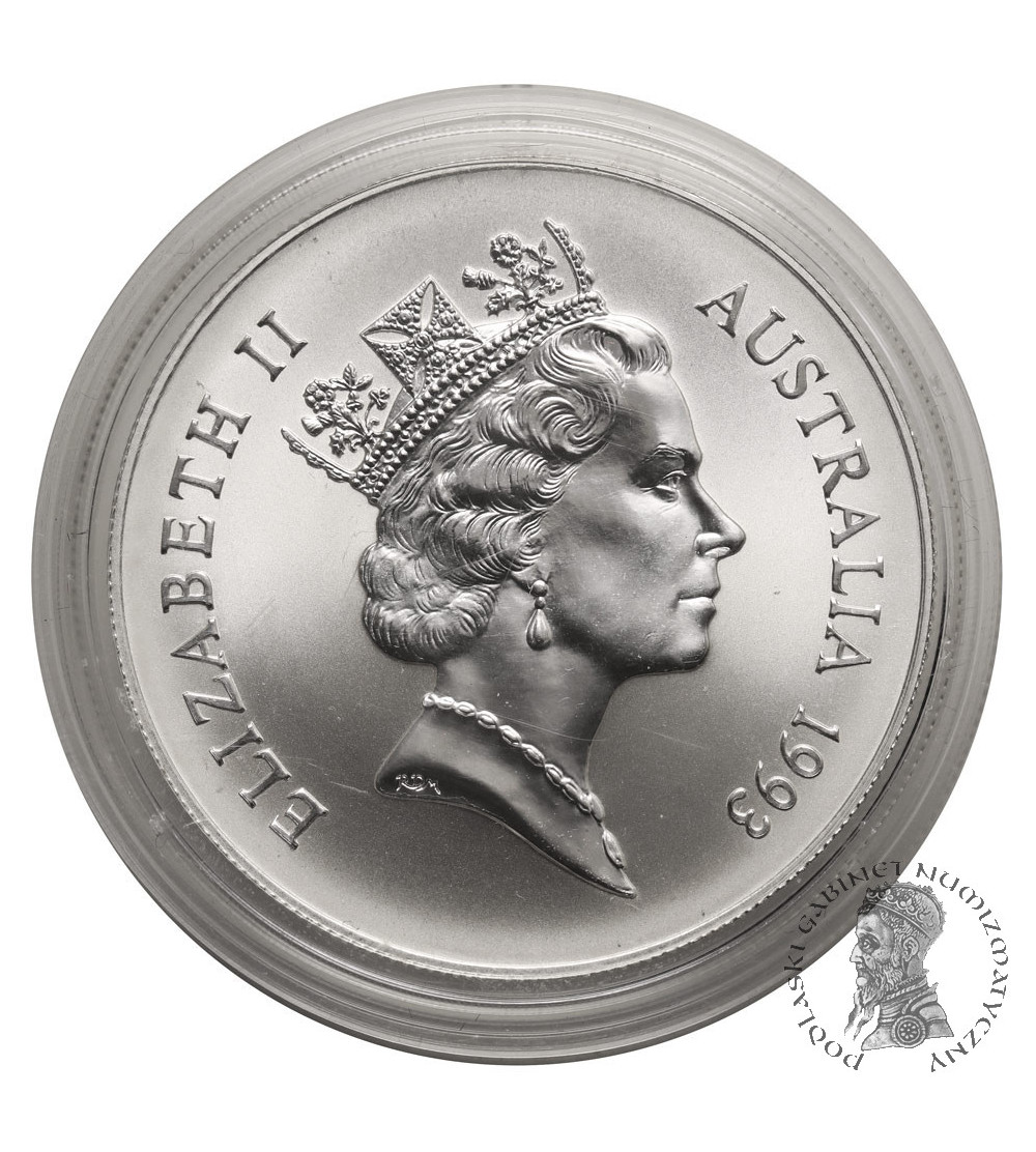 Australia, Elizabeth II (1952-2022). 1 Dollar 1993, Kangaroo - 1 Oz .999