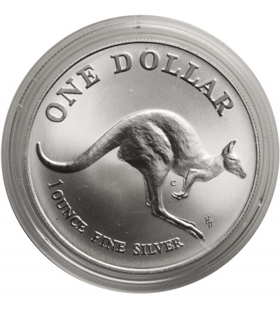 Australia, Elizabeth II (1952-2022). 1 Dollar 1993, Kangaroo - 1 Oz .999