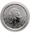 Wileka Brytania, Elżbieta II (1952-2022). 2 funty 2021, ,,Britannia" - 1 Oz .999