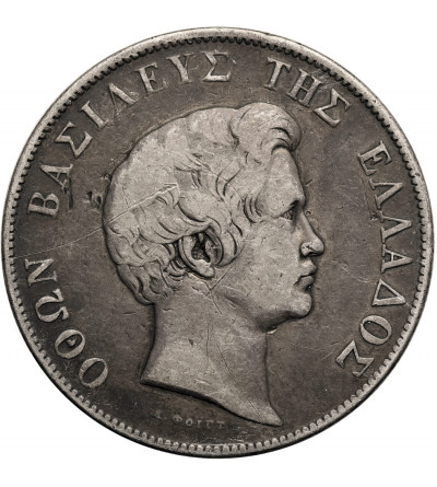 Grecja, Otto (1832–1862). 5 drachm 1833