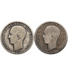 Grecja, Jerzy I (1863-1913). Zestaw 2 x 1 drachma 1873 i 1883