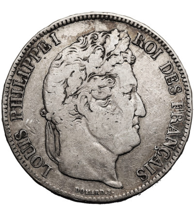 Francja, Louis-Philippe (1830-1848). 5 franków 1834 W, Lille