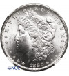 USA. Morgan Dollar 1880 S, San Francisco - NGC MS 63