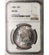 USA. Morgan Dolar 1889, Filadelfia - NGC MS 63