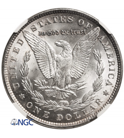 USA. Morgan Dolar 1889, Filadelfia - NGC MS 63